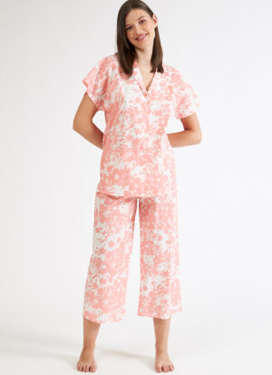 Πυζάμα Γυναικεία Κάπρι HARMONY