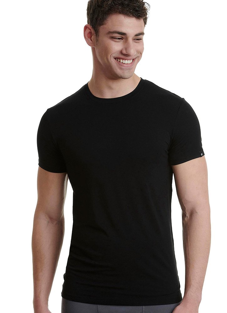 T-SHIRT BAMBOO ΚΛΕΙΣΤΗ ΛΑΙΜΟΚΟΨΗ