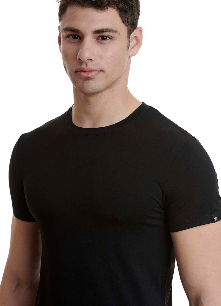 T-SHIRT BAMBOO ΚΛΕΙΣΤΗ ΛΑΙΜΟΚΟΨΗ